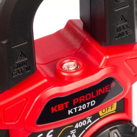 Токовые клещи цифровые КВТ KT 207D с True RMS (91920) купить в Челябинске