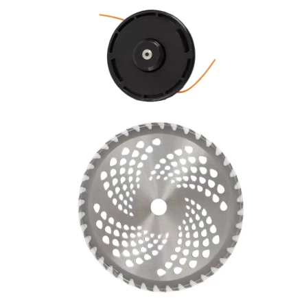 Триммер бензиновый DTL-33S, 33 см3, разъемная штанга, состоит из 2 частей Denzel 96262 купить в Челябинске