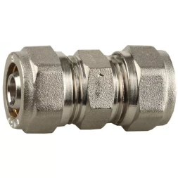 Муфта ЗУБР соединительная, цанга-цанга, 16х2,0, никель 51400-16