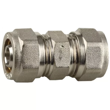 Муфта ЗУБР соединительная, цанга-цанга, 16х2,0, никель 51400-16 купить в Челябинске