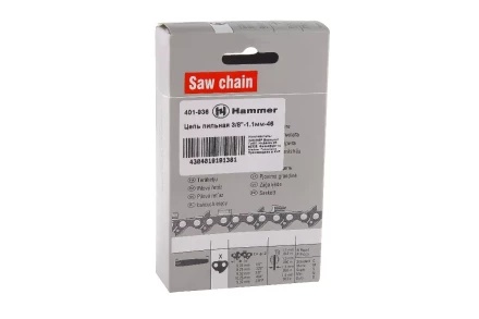 Цепь пильная HAMMER 3/8&#039;&#039;-1.1мм-46 купить в Челябинске