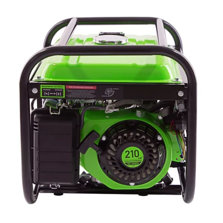 Генератор бензиновый БС-3500Э, 3.2 кВт, 230В, 4-х тактный, 15 л, электростартер Сибртех 94538 купить в Челябинске