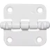 Петля накладная стальная &quot;ПН-40&quot;, цвет белый, универсальная, 40мм 37621-40 купить в Челябинске