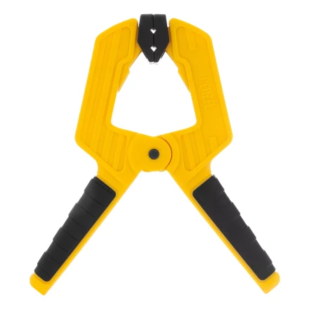 Струбцина клещеобразная Denzel, усиленная 50 х 35 мм, двухкомпонентные рукоятки, 20795 купить в Челябинске