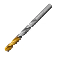 Сверло спиральное по металлу Denzel 8,5 x 117 мм, Р6М5, Golden Tip, 718240