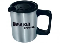 Термокружка с крышкой-поилкой 450 мл PALISAD Camping 69530
