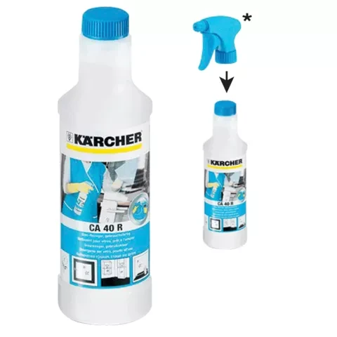 Средство чистящее KARCHERC A40R, для стекол, 0,5 л, БЕЗ РАСПЫЛИТЕЛЯ купить в Челябинске
