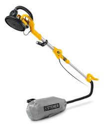 STEHER d225 мм, 800 Вт, удлиненная рукоятка, подсветка, шлифовальная машина для стен (жираф) (DWL-800)