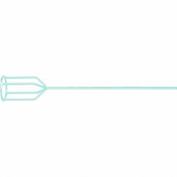 Миксер для гипсовых смесей 80 х 530 мм оцинкованный шестигранный хвостовик 8 мм MATRIX 84841
