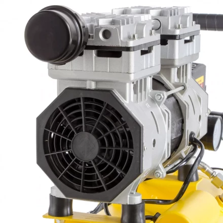 Компрессор безмаслянный Denzel DLS950/24 малошумный 58026 купить в Челябинске