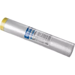 Пленка ЗУБР "ПРОФЕССИОНАЛ" защитная с клейкой лентой, HDPE, 10мкм, 2,1х20м 12250-210-20