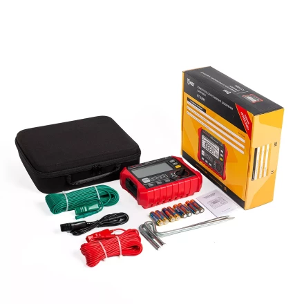 Тестер сопротивления заземления цифровой КВТ KT 2302 (87240) купить в Челябинске