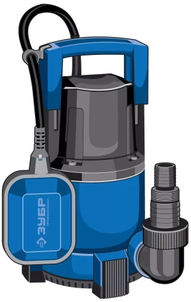 Насос ЗУБР "ПРОФЕССИОНАЛ" Т3 погружной дренажный для чистой воды (d пропускаемых частиц до 5мм), 750Вт, пропускная способность 210л/мин, напор 8,5м НПЧ-Т3-750 купить в Челябинске