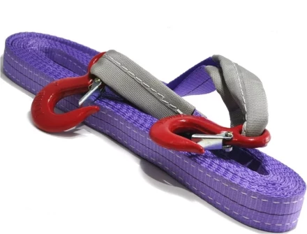 Буксир текстильный ленточный TOR БТЛ 4,5 т 4,0 м (крюк-крюк) 1011020 купить в Челябинске