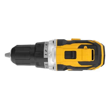 Дрель-шуруповерт аккумуляторная, бесщет.  Denzel 26141 BLDL-18-0 Li-Ion, 18 В купить в Челябинске