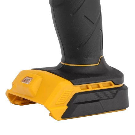 Дрель-шуруповерт аккумуляторная, бесщет.  Denzel 26141 BLDL-18-0 Li-Ion, 18 В купить в Челябинске