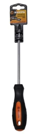 Отвёртка крестовая PH2 150 мм Вихрь купить в Челябинске