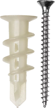 Дюбели ДРИВА для гипсокартона со сверлом пакет серия МАСТЕР купить в Челябинске