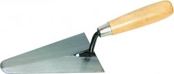 Кельма штукатура стальная 160 мм деревянная ручка  SPARTA 862705