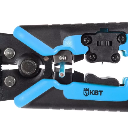 Автоматический многофункциональный стриппер КВТ WS-19 для снятия изоляции с проводов 0.05–10 мм (89424) купить в Челябинске