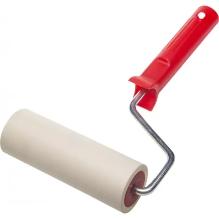 Валик прижимной ЗУБР &quot;ЭКСПЕРТ&quot; в сборе, резиновый, бюгель 8мм, 48x140мм 03922-14 купить в Челябинске