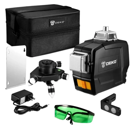 Уровень лазерный DEKO DKLL12PG1, 065-0278 купить в Челябинске
