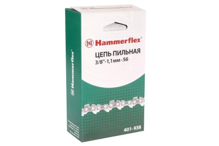 Цепь пильная HAMMER 3/8&#039;&#039;-1.1мм-56 купить в Челябинске