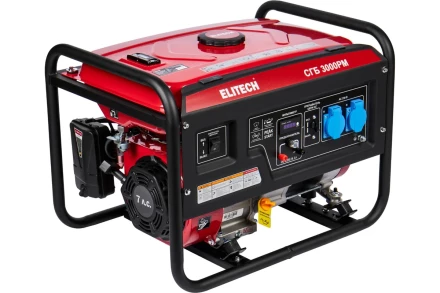 Генератор бензиновый Elitech СГБ 3000РМ купить в Челябинске