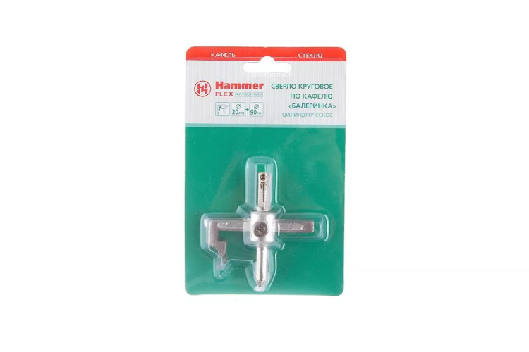 Сверло по плитке HAMMER Ф12х100мм (202-408 DR GL BN ) купить в Челябинске