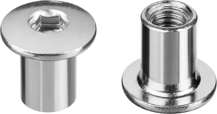 ЗУБР M6 x 12 мм, шест. 4 мм, цинк, 5 кг, гайка Эриксона с полукруглой головкой, Профессионал (303760-4) купить в Челябинске