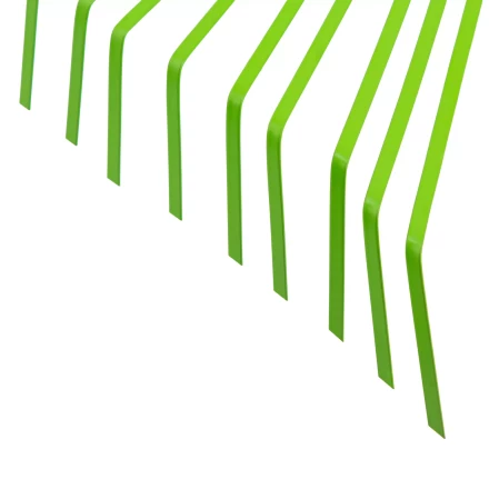 Грабли веерные стальные Palisad, 565 мм, 22 плоских зуба, эмалированные, усиленные, без черенка, 617015 купить в Челябинске