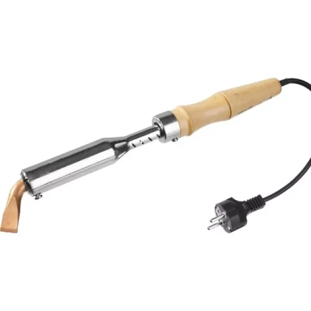 Паяльник с деревянной рукояткой и долговечным жалом, STAYER "MASTER" MAXTerm, 55311-150, 150 Вт, клин 55311-150 купить в Челябинске