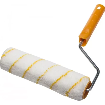 Валик GIRPAINT ПОЛИАКРИЛ малярный в сборе, ворс 12мм, бюгель 8мм, 48х240мм, STAYER Profi 0314-24_z01 купить в Челябинске