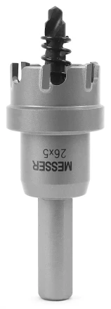ТСТ коронка MESSER 26X5 с центрирующим сверлом и толкающей пружиной купить в Челябинске