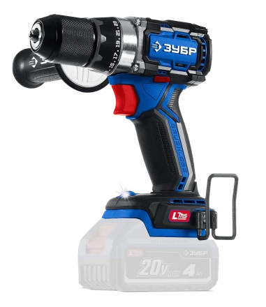 Бесщеточная дрель-шуруповерт Зубр, без АКБ (LMS),в коробке DB-70 серия «ПРОФЕССИОНАЛ» купить в Челябинске