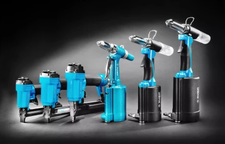 Степлер (скобозабиватель) пневматический для скоб тип 80 (6-16 мм) 3191 серия ПРОФЕССИОНАЛ купить в Челябинске