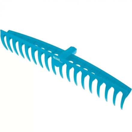 Грабли пластиковые 565 мм 18 плоских зубьев усиленные Palisad 61733 купить в Челябинске