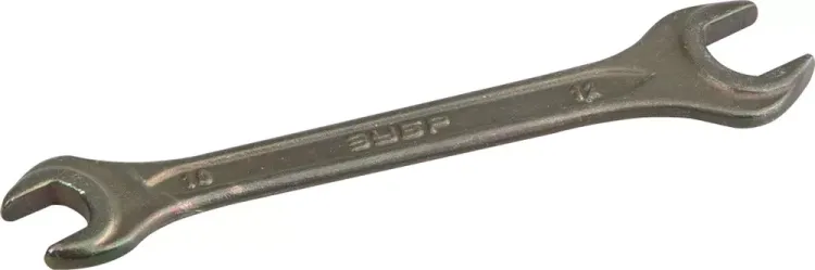 Ключ рожковый ЗУБР, серия "Т-80", оцинкованный, 10х12мм 2701-10-12 купить в Челябинске