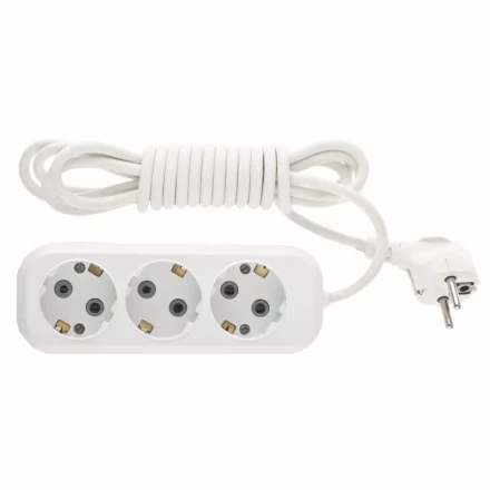 Удлинитель бытовой серия УХз-10-310 с заземлением 10м 3 роз. 10А DENZEL 95969 купить в Челябинске