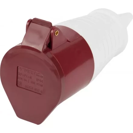 Розетка ЗУБР &quot;МАСТЕР&quot; переносная, 32A, 400B, 6ч 55252-032-5 купить в Челябинске