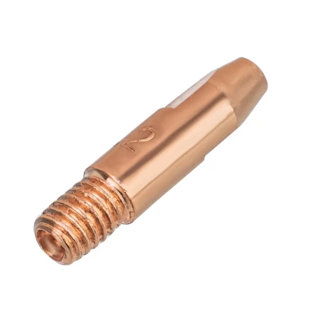 Токосъемный наконечник под проволоку 1,2 мм, М6х28, E-CU, 20 шт для MIG горелки тип 24 Denzel 93648 купить в Челябинске