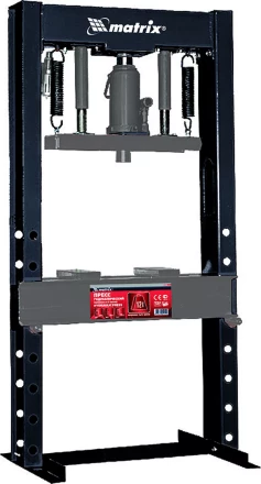 Пресс гидравлический 12 т 1230 х 500 х 510 мм комплект из 2 частей MATRIX 523105 купить в Челябинске
