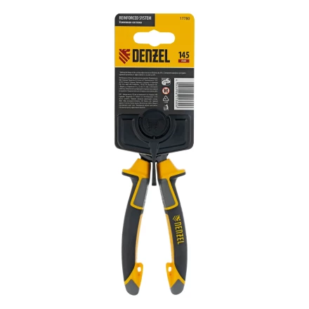 Бокорезы 145 мм Denzel 17780, трехкомпонентные рукоятки купить в Челябинске