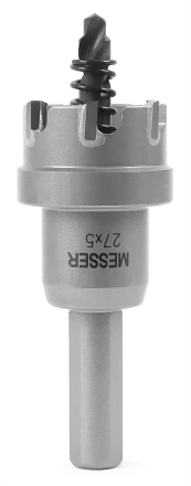 ТСТ коронка MESSER 27X5 с центрирующим сверлом и толкающей пружиной купить в Челябинске