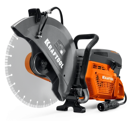 KRAFTOOL 4800 Вт, 400 мм, без диска, бензорез по бетону (бетонорез) (K970-16) купить в Челябинске