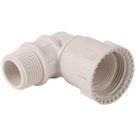 Переходник угловой 90° ЗУБР &quot;ШиреФит&quot; &quot;накидная гайка - наружная резьба&quot;, 32мм - 1&quot; 51485-32-1 купить в Челябинске