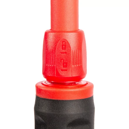 Диэлектрическая динамометрическая отвертка VDE КВТ НИО-3306 со сменными битами SLIM, 6 шт. (90952) купить в Челябинске