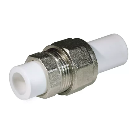 Соединение разборное PP-R 32 мм белое (25/50) 45506 купить в Челябинске