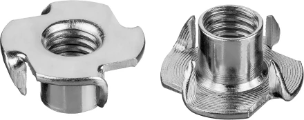 ЗУБР DIN 1624, M4 x 8 мм, цинк, 5 кг, врезная гайка (303780-04) купить в Челябинске