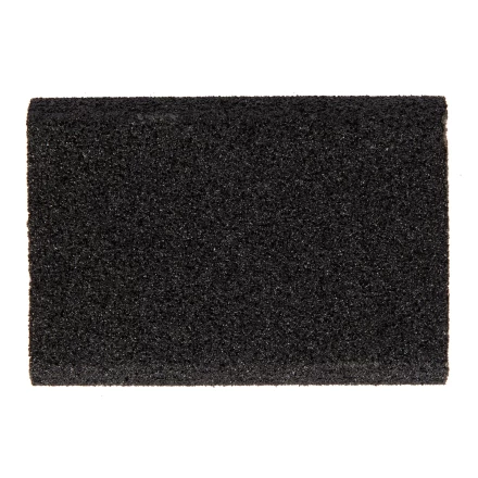 Губка для шлифования, 100 х 70 х 25 мм, овал, Средняя жесткость, P 60 Сибртех 757367 купить в Челябинске